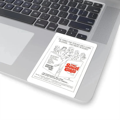 THE SCHOOLGIRLS (SCHOOLGIRL REPORT) 1970 Movie Poster - STICKER Vinyl Kiss-Cut Decal - The Sticker Space