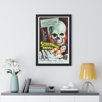 THE SCREAMING SKULL 1958 - Framed Movie Poster-The Sticker Space