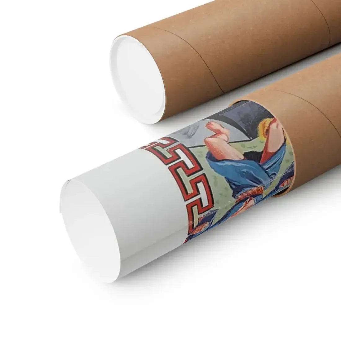 THE SCREAMING TIGER 1972 - Paper Movie Poster - The Sticker Space