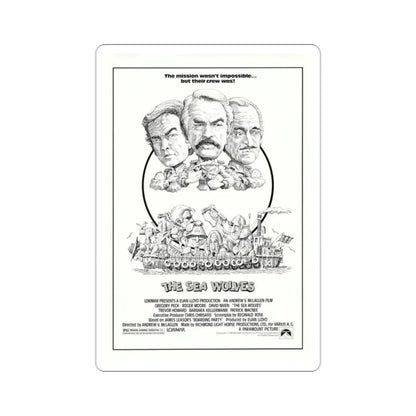 The Sea Wolves 1980 Movie Poster STICKER Vinyl Die-Cut Decal 2 Inch - The Sticker Space