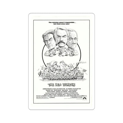 The Sea Wolves 1980 Movie Poster STICKER Vinyl Die-Cut Decal 3 Inch - The Sticker Space
