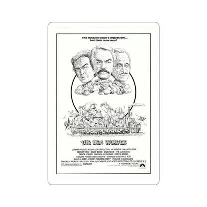 The Sea Wolves 1980 Movie Poster STICKER Vinyl Die-Cut Decal 4 Inch - The Sticker Space