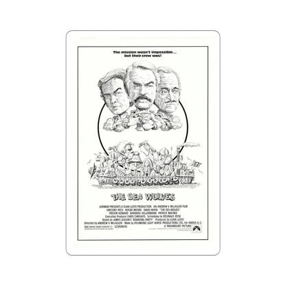The Sea Wolves 1980 Movie Poster STICKER Vinyl Die-Cut Decal 5 Inch - The Sticker Space