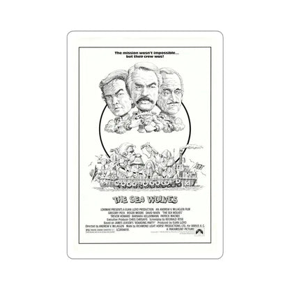 The Sea Wolves 1980 Movie Poster STICKER Vinyl Die-Cut Decal 6 Inch - The Sticker Space