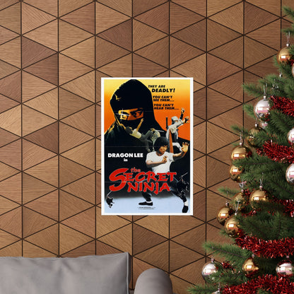 THE SECRET NINJA 1984 - Paper Movie Poster-The Sticker Space