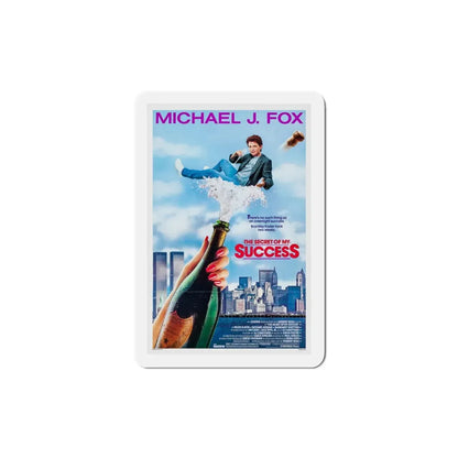 The Secret of my Success 1987 Movie Poster Refrigerator Magnet 4 Inch - The Sticker Space