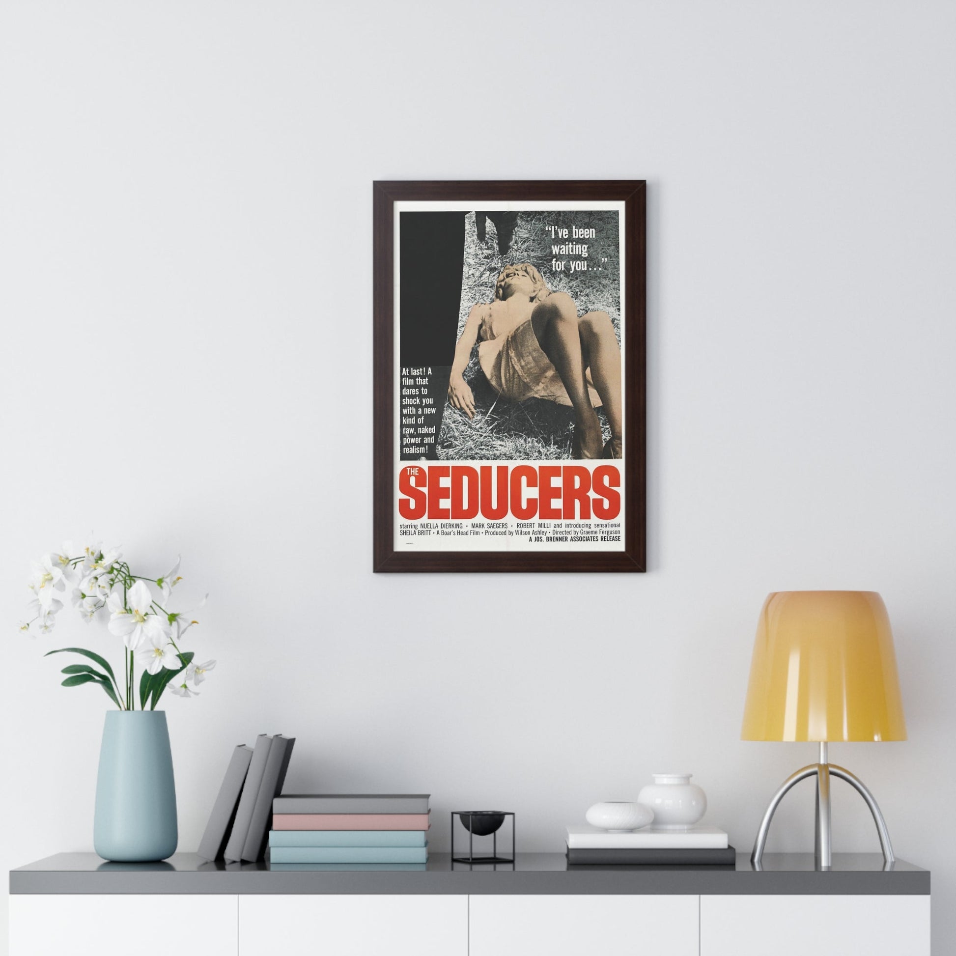 THE SEDUCERS 1962 - Framed Movie Poster-The Sticker Space