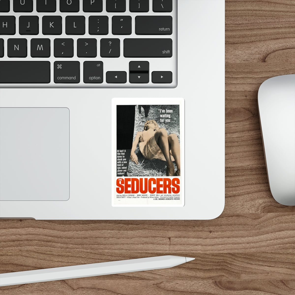 THE SEDUCERS 1962 Movie Poster STICKER Vinyl Die-Cut Decal-The Sticker Space