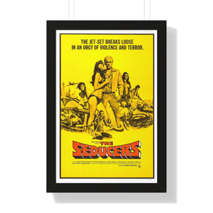 THE SEDUCERS (TOP SENSATION) 1969 - Framed Movie Poster-16″ x 24″-The Sticker Space