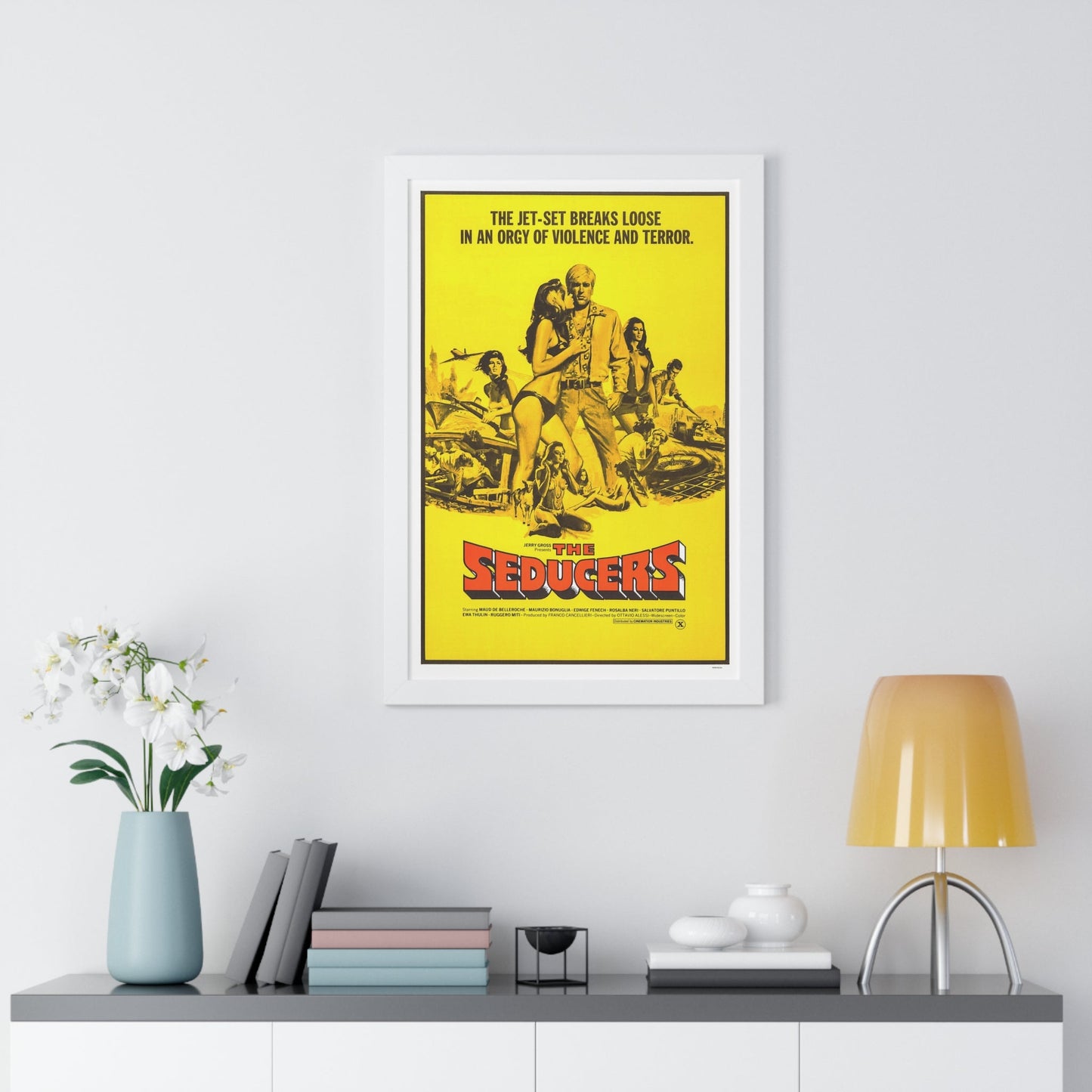 THE SEDUCERS (TOP SENSATION) 1969 - Framed Movie Poster-The Sticker Space