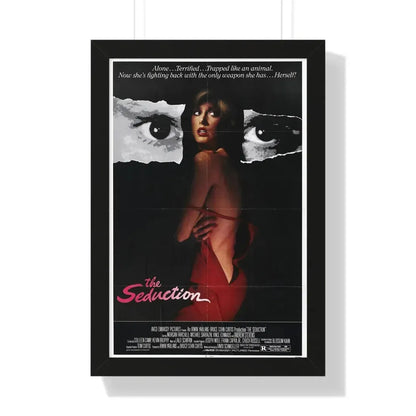 THE SEDUCTION 1982 - Framed Movie Poster 16″ x 24″ Black - The Sticker Space