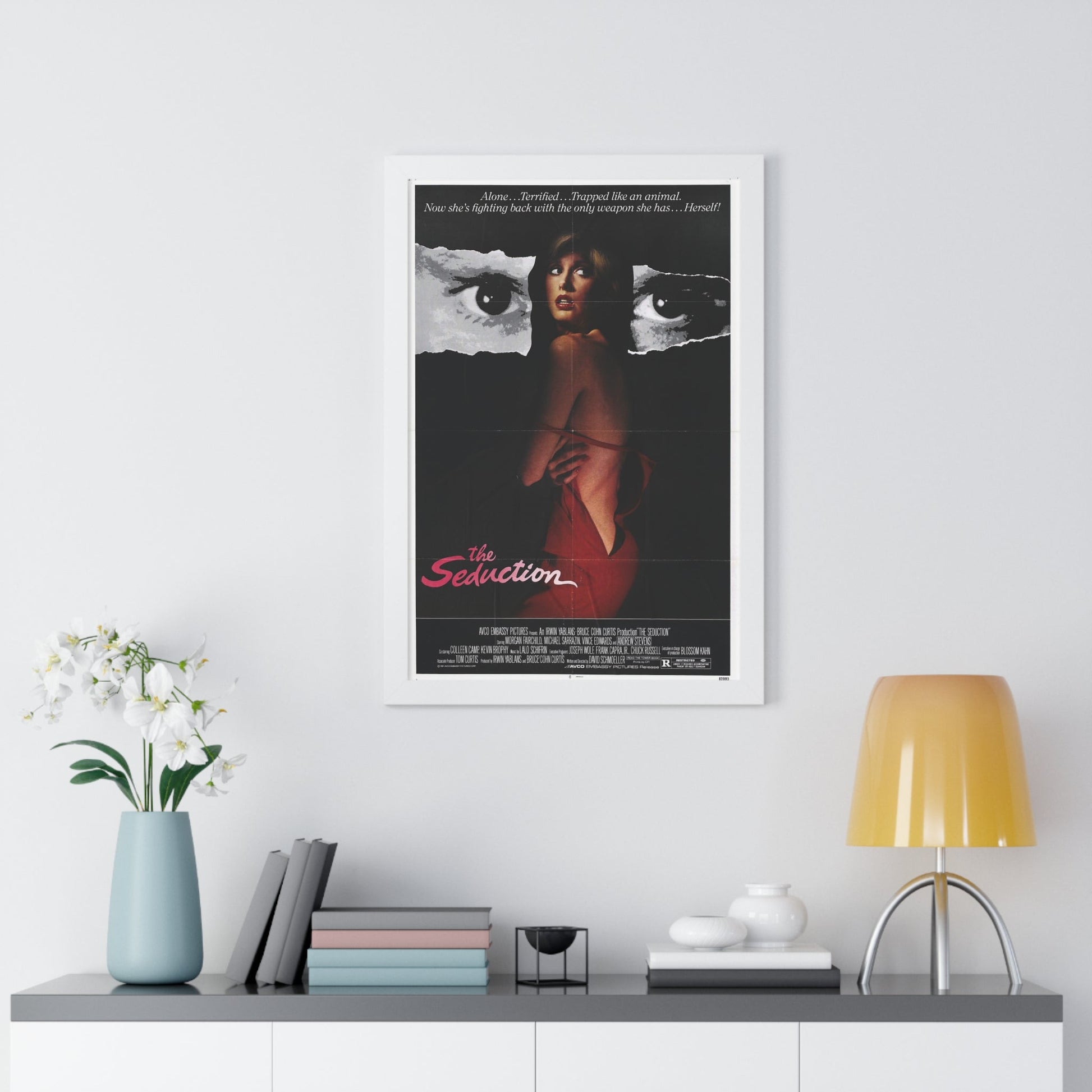 THE SEDUCTION 1982 - Framed Movie Poster-The Sticker Space