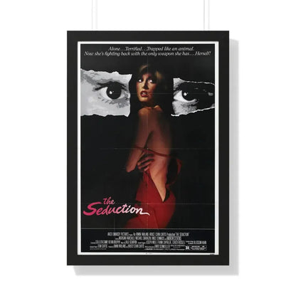 THE SEDUCTION 1982 - Framed Movie Poster 20" x 30" Black - The Sticker Space