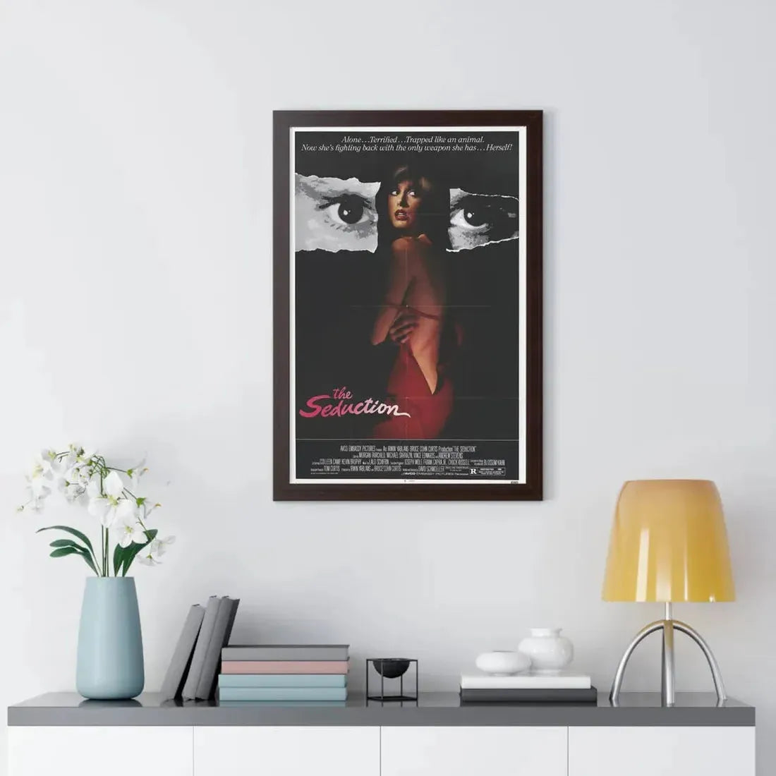 THE SEDUCTION 1982 - Framed Movie Poster - The Sticker Space