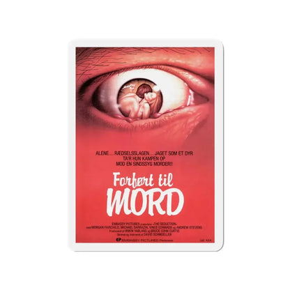 THE SEDUCTION (DANISH) 1982 Movie Poster - Refrigerator Magnet 3 Inch Die-Cut - The Sticker Space