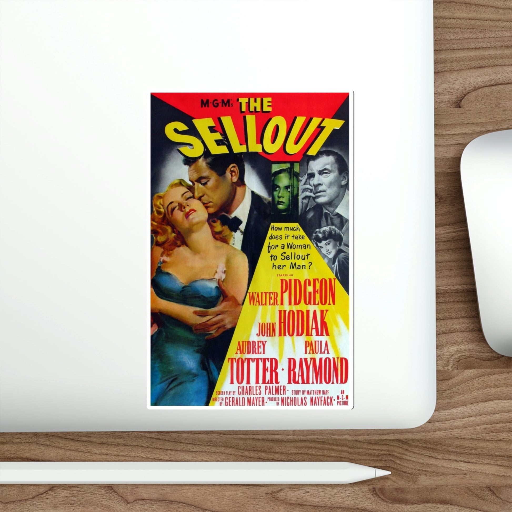 The Sellout 1952 Movie Poster STICKER Vinyl Die-Cut Decal-The Sticker Space