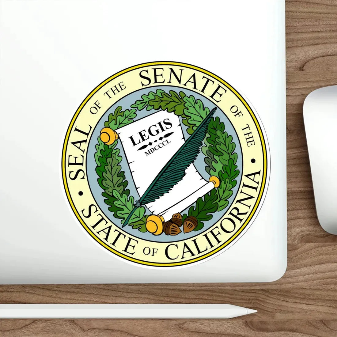 The Senate Of The State Of California STICKER Vinyl Die-Cut Decal - The Sticker Space