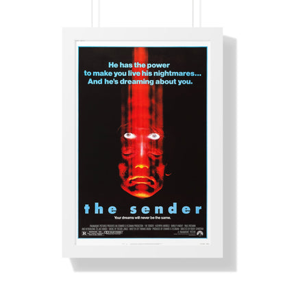 THE SENDER 1982 - Framed Movie Poster-16″ x 24″-The Sticker Space