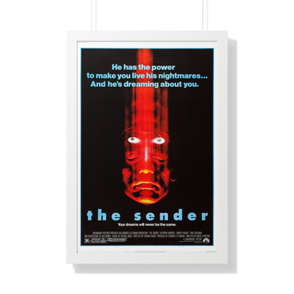 THE SENDER 1982 - Framed Movie Poster-20" x 30"-The Sticker Space