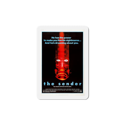 The Sender 1982 Movie Poster Die-Cut Magnet-6 × 6"-The Sticker Space