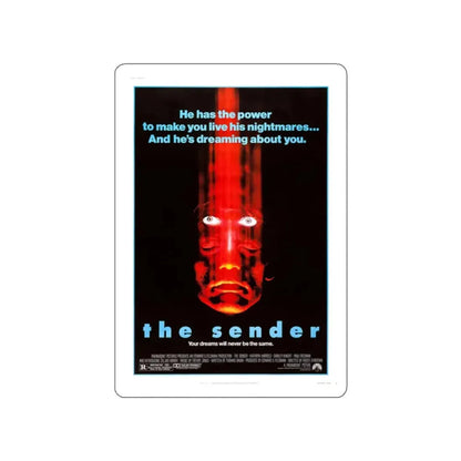 THE SENDER 1982 Movie Poster STICKER Vinyl Die-Cut Decal 2 Inch - The Sticker Space