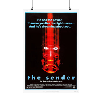 THE SENDER 1982 - Paper Movie Poster-20″ x 30″-The Sticker Space