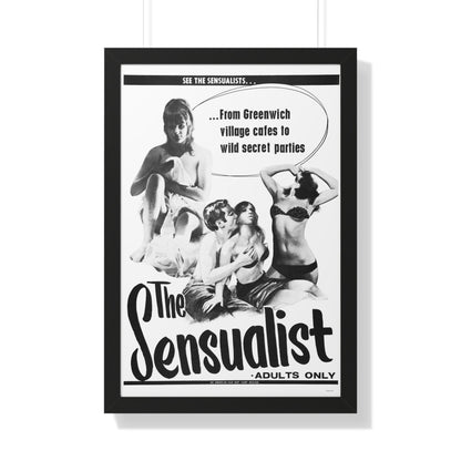 THE SENSUALIST 1966 - Framed Movie Poster-20" x 30"-The Sticker Space