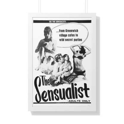 THE SENSUALIST 1966 - Framed Movie Poster-20" x 30"-The Sticker Space