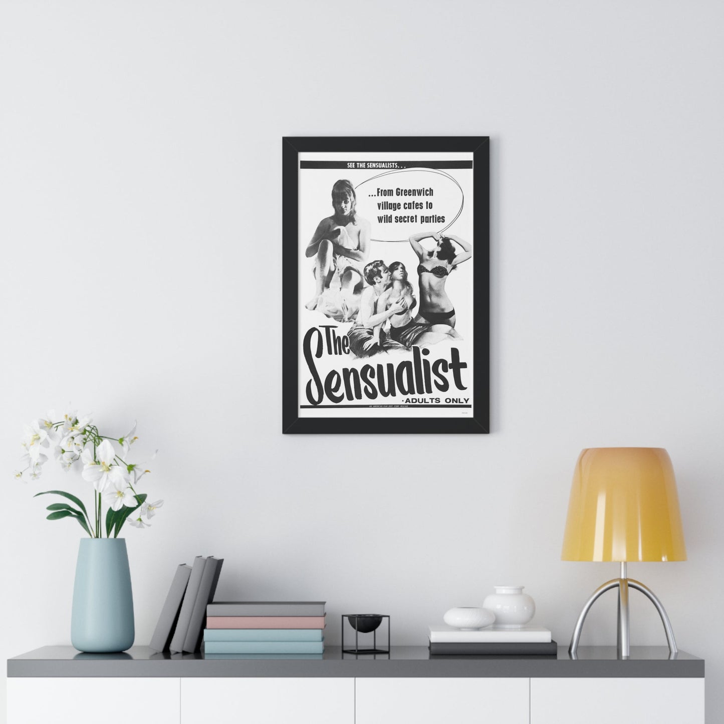 THE SENSUALIST 1966 - Framed Movie Poster-The Sticker Space