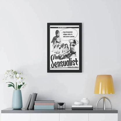 THE SENSUALIST 1966 - Framed Movie Poster - The Sticker Space