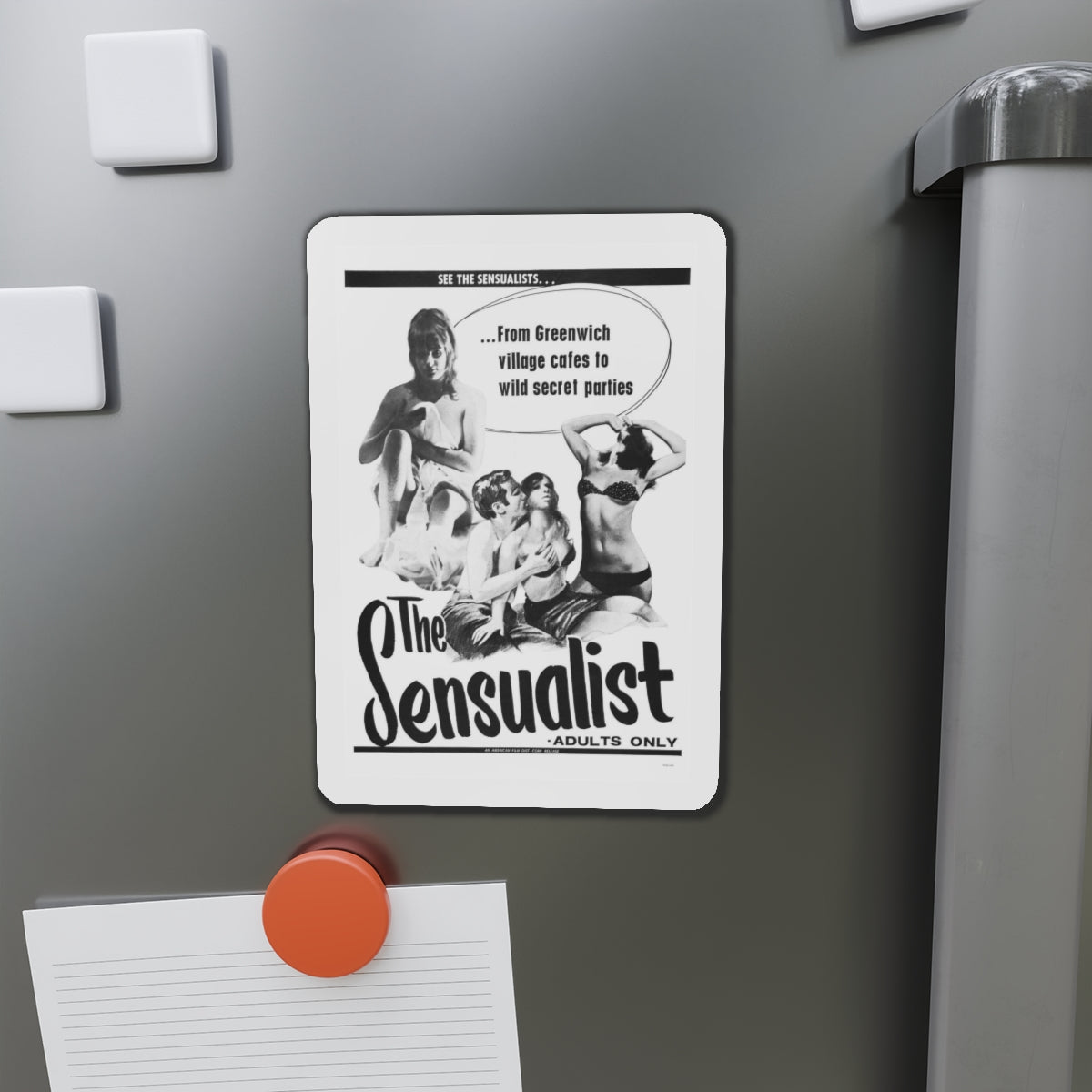 THE SENSUALIST 1966 Movie Poster - Refrigerator Magnet