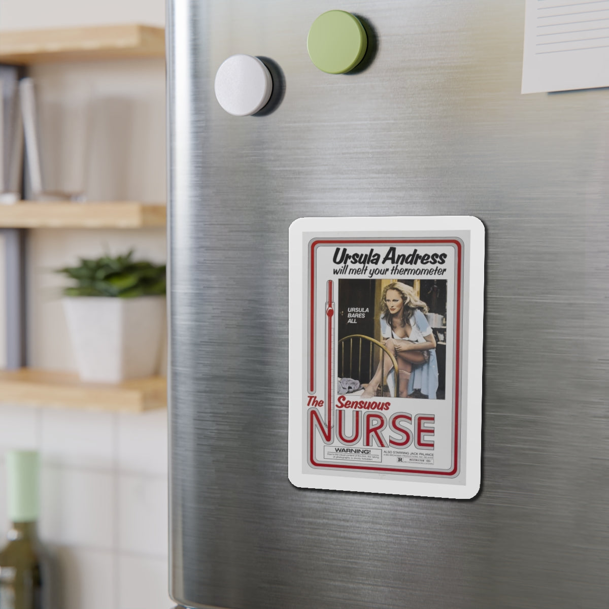 THE SENSUOUS NURSE 1975 Movie Poster - Refrigerator Magnet