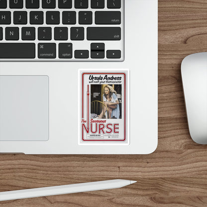 THE SENSUOUS NURSE 1975 Movie Poster STICKER Vinyl Die-Cut Decal-The Sticker Space