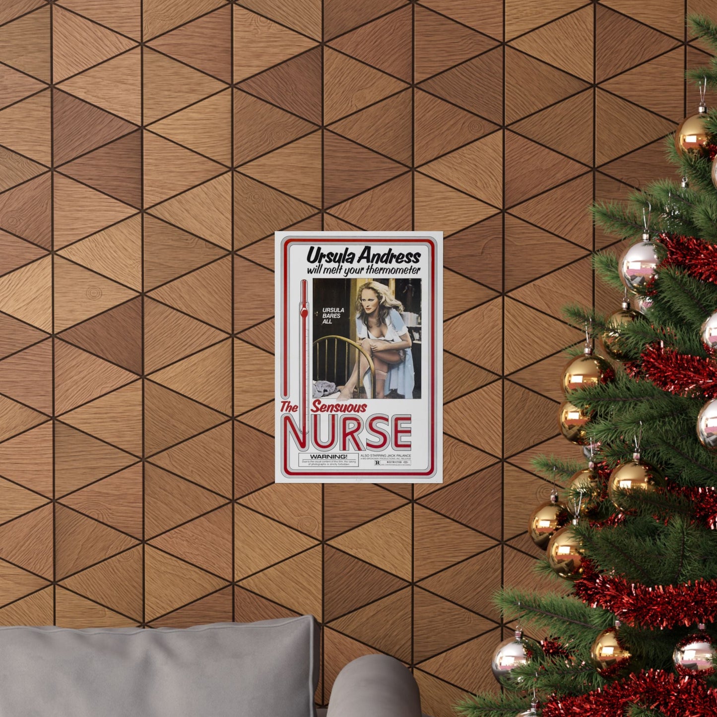 THE SENSUOUS NURSE 1975 - Paper Movie Poster-The Sticker Space