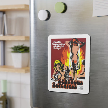 THE SENSUOUS SORCERESS 1970 Movie Poster - Refrigerator Magnet