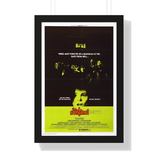 THE SENTINEL 1977 - Framed Movie Poster-16″ x 24″-The Sticker Space