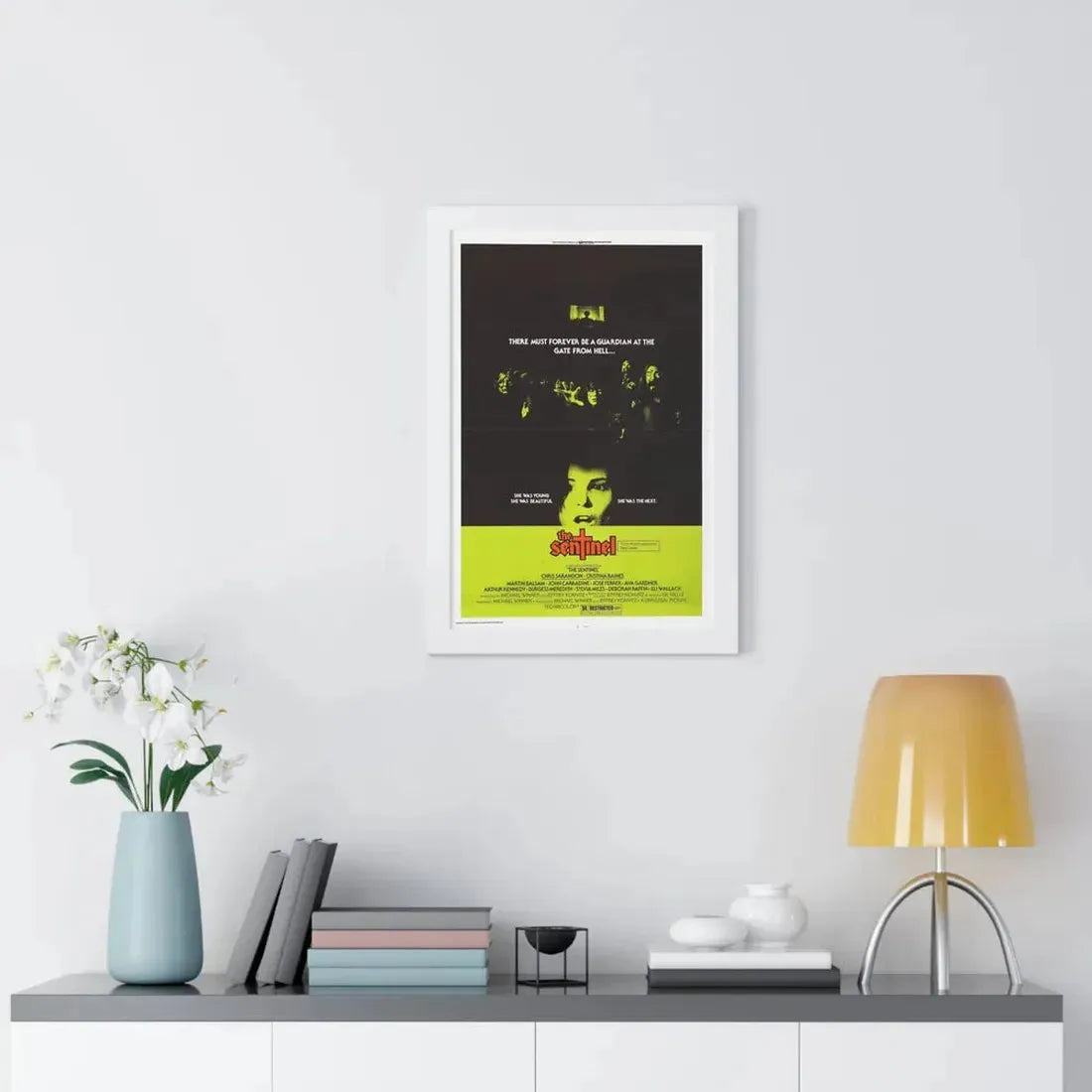 THE SENTINEL 1977 - Framed Movie Poster - The Sticker Space