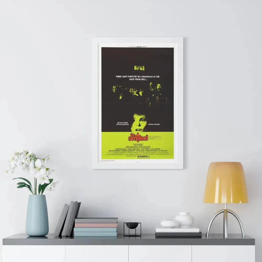 THE SENTINEL 1977 - Framed Movie Poster - The Sticker Space