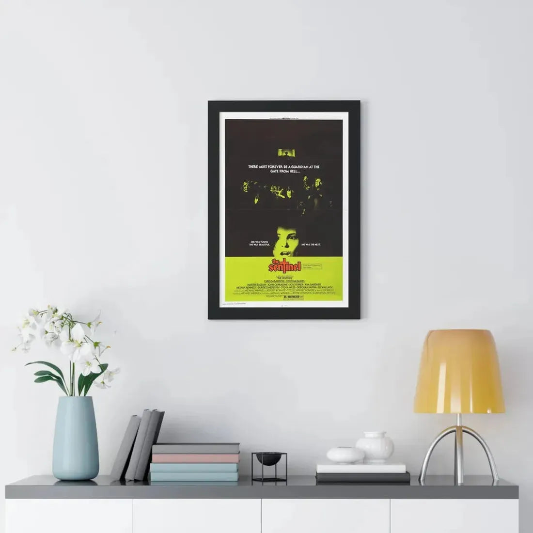 THE SENTINEL 1977 - Framed Movie Poster - The Sticker Space