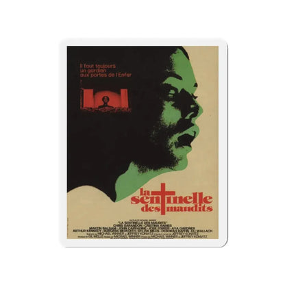 THE SENTINEL (FRENCH) 1977 Movie Poster - Refrigerator Magnet 2 Inch - The Sticker Space