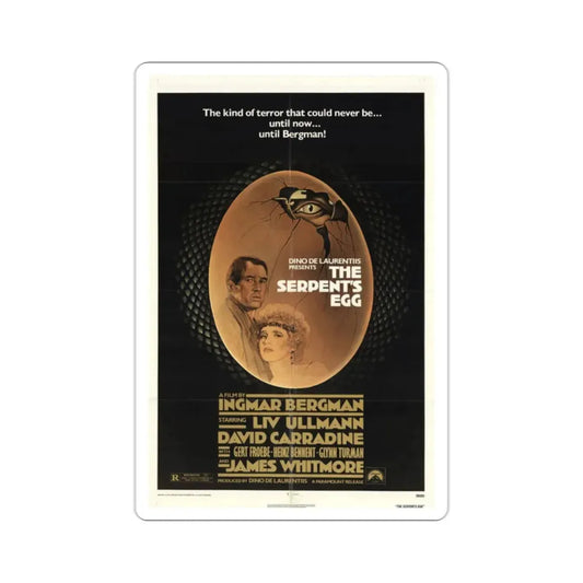 The Serpent's Egg 1978 Movie Poster STICKER Vinyl Die-Cut Decal 2 Inch - The Sticker Space