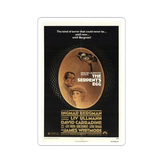 The Serpent's Egg 1978 Movie Poster STICKER Vinyl Die-Cut Decal 2 Inch - The Sticker Space