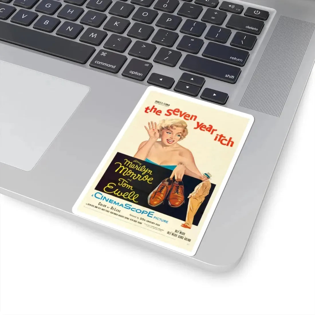 The Seven Year Itch 1955 Movie Poster - STICKER Vinyl Kiss-Cut Decal - The Sticker Space