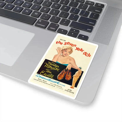 The Seven Year Itch 1955 Movie Poster - STICKER Vinyl Kiss-Cut Decal - The Sticker Space