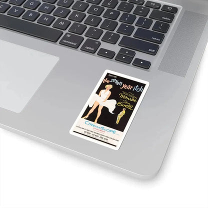 The Seven Year Itch 1955 v2 Movie Poster - STICKER Vinyl Kiss-Cut Decal - The Sticker Space