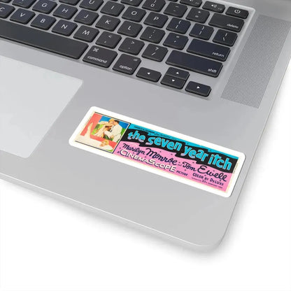 The Seven Year Itch 1955 v3 Movie Poster - STICKER Vinyl Kiss-Cut Decal - The Sticker Space