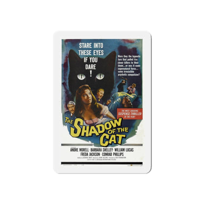 THE SHADOW OF THE CAT 1961 Movie Poster - Refrigerator Magnet