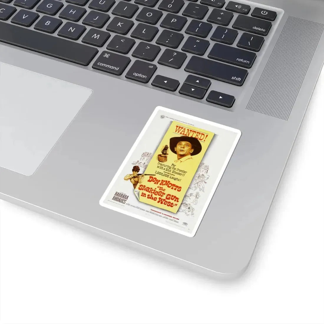 The Shakiest Gun in the West 1968 Movie Poster - STICKER Vinyl Kiss-Cut Decal - The Sticker Space