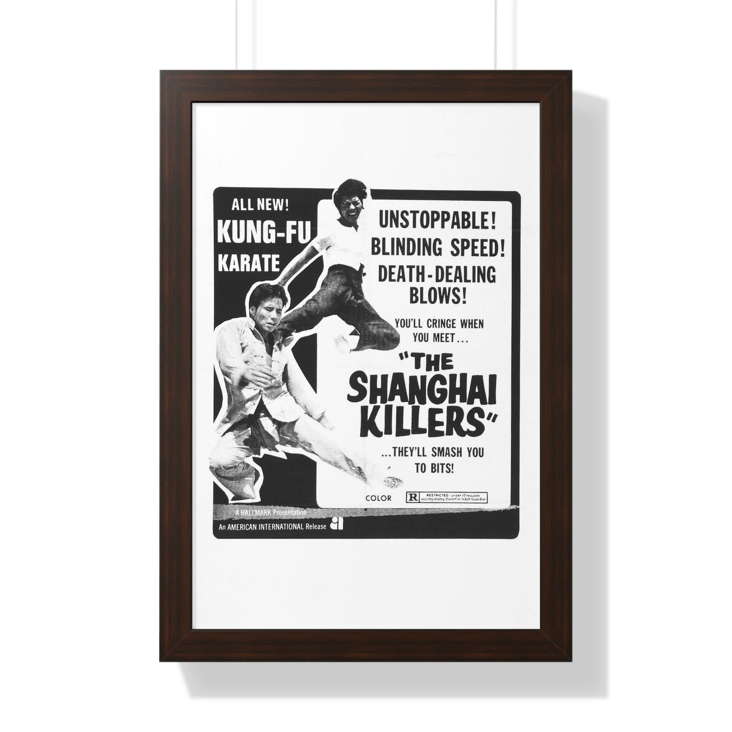 THE SHANGHAI KILLERS 1971 - Framed Movie Poster-16″ x 24″-The Sticker Space