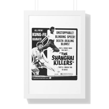 THE SHANGHAI KILLERS 1971 - Framed Movie Poster-16″ x 24″-The Sticker Space